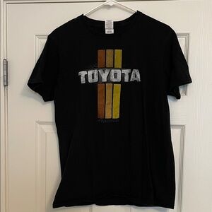 Toyota Black T-Shirt with Logo